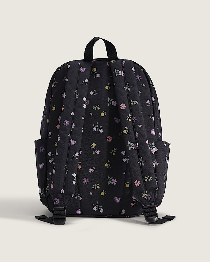 Old Skool Grom Backpack VANS BlackMatte Purple ALT4