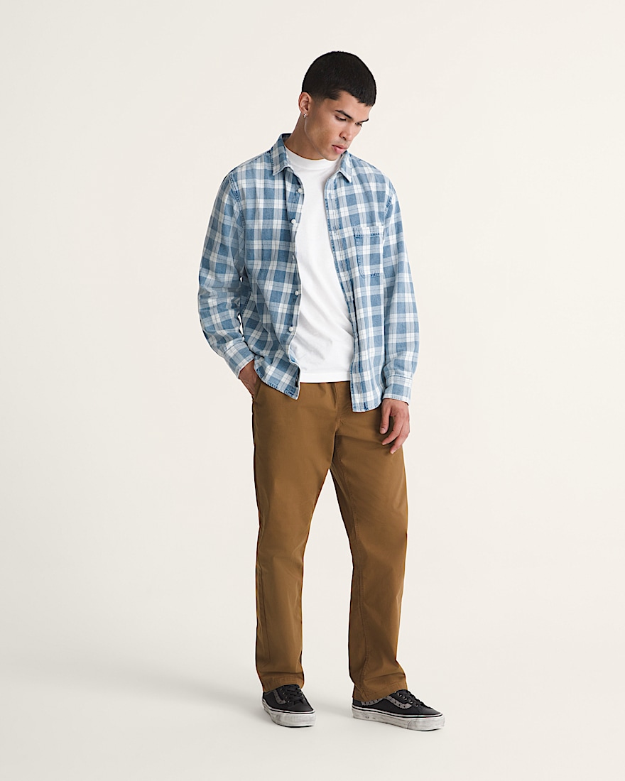Range Relaxed Elastic Pants VANS Dachshund Brown ALT3
