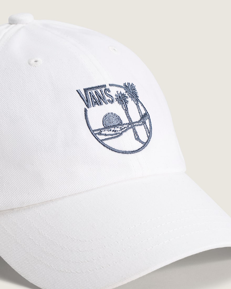 Sano Curved Bill Jockey Hat VANS White ALT1