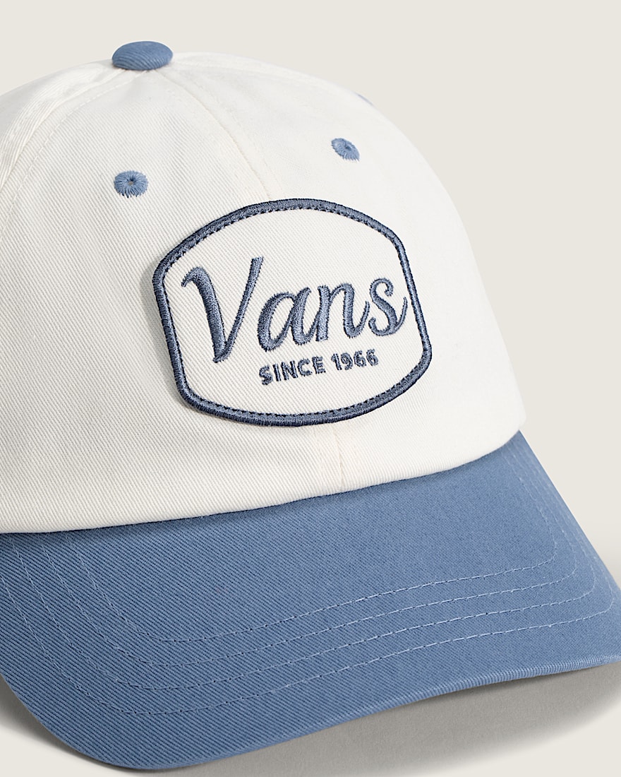 Two Tone Curved Bill Jockey VANS Glacier Slate ALT1