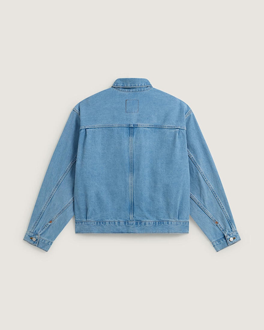 Check5 Denim Trucker Jacket VANS Light Stonewash ALT1