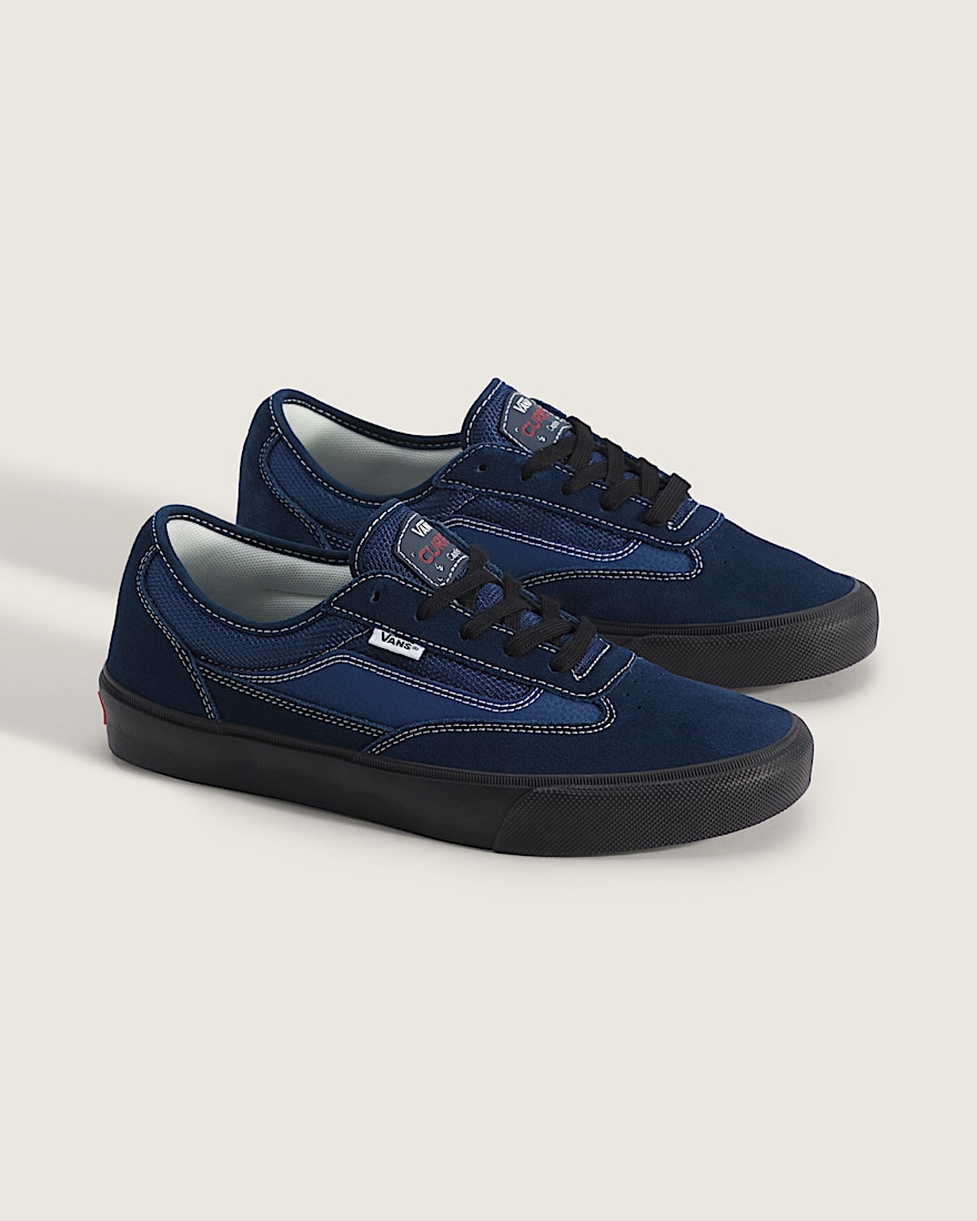 Skate Curren Caples Shoe VANS Navy Blue Black ALT1