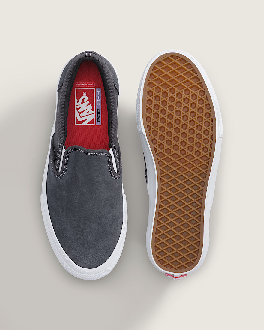 Chaussure  enfiler Skate VANS Gris charbon ALT2