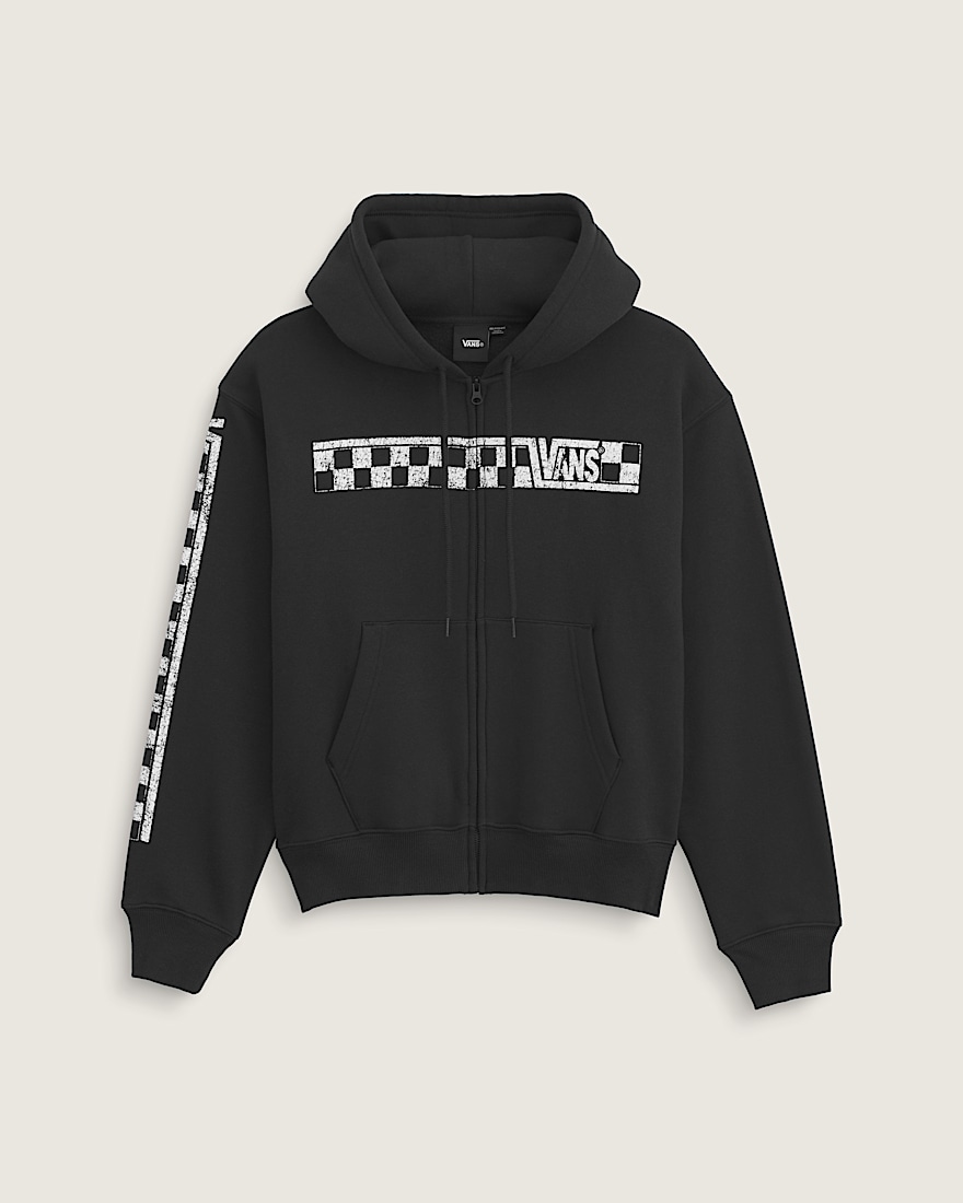 Vans Racing Full Zip Hoodie VANS Black ALT1
