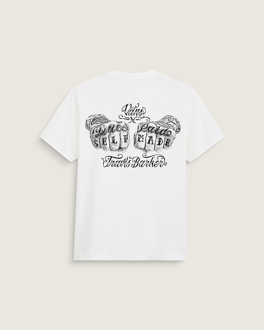 Vans X Travis Barker TShirt VANS White HERO