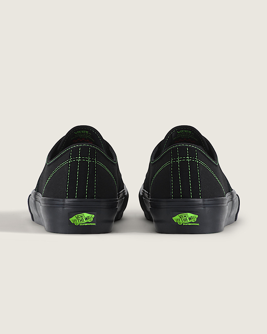 Skate Authentic Shoe VANS Black Green Gecko ALT3