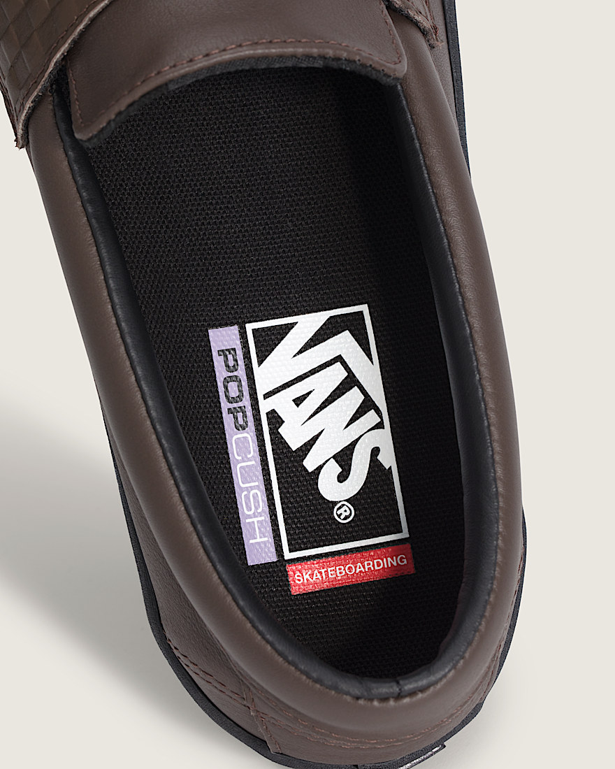 Mocassin de skate VANS Marron ALT4