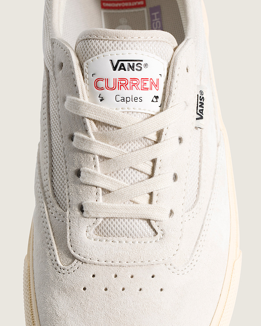 Chaussure de skate Curren Caples VANS Blanc Tourterelle ALT6