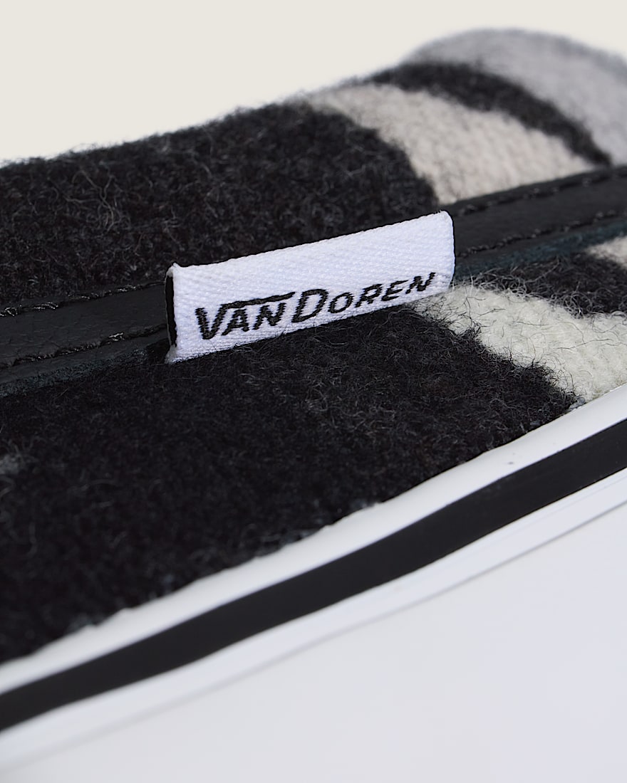 Van Doren Approved x All Nations Skate Old Skool Shoe VANS Black  White ALT4
