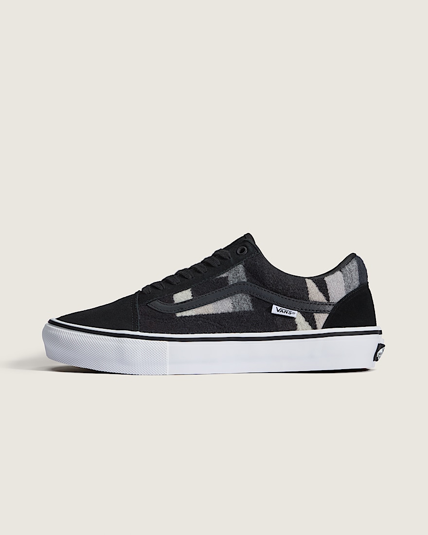 Van Doren Approved x All Nations Skate Old Skool Shoe VANS Black  White HERO
