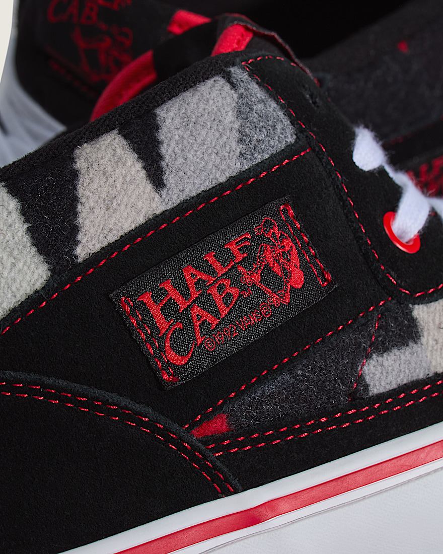 Van Doren Approved x All Nations Skate Half Cab Shoe VANS Black  Red ALT5