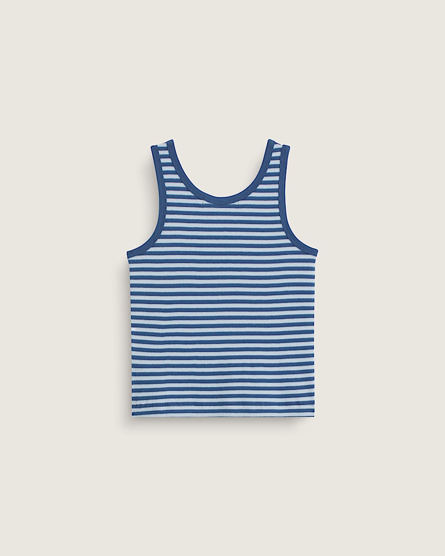 Kids Lilly Stripe Tank VANS True Navy Blue ALT1