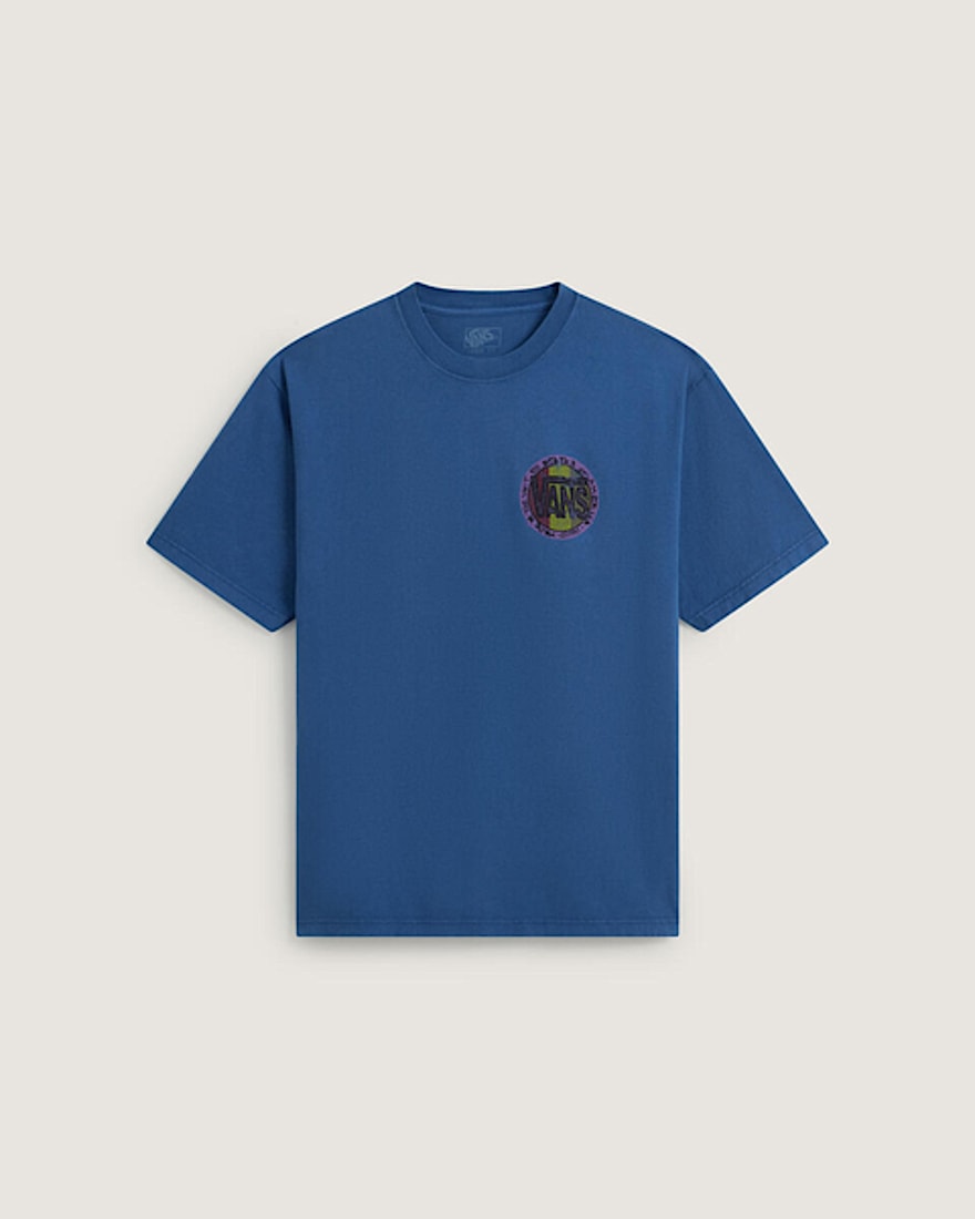 Blotched Circle TShirt VANS True Navy Blue HERO