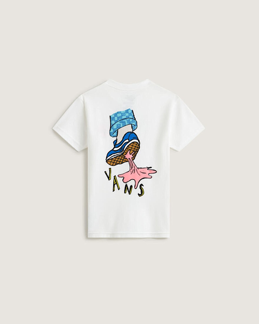Little Kids Gum Sole TShirt VANS White ALT1