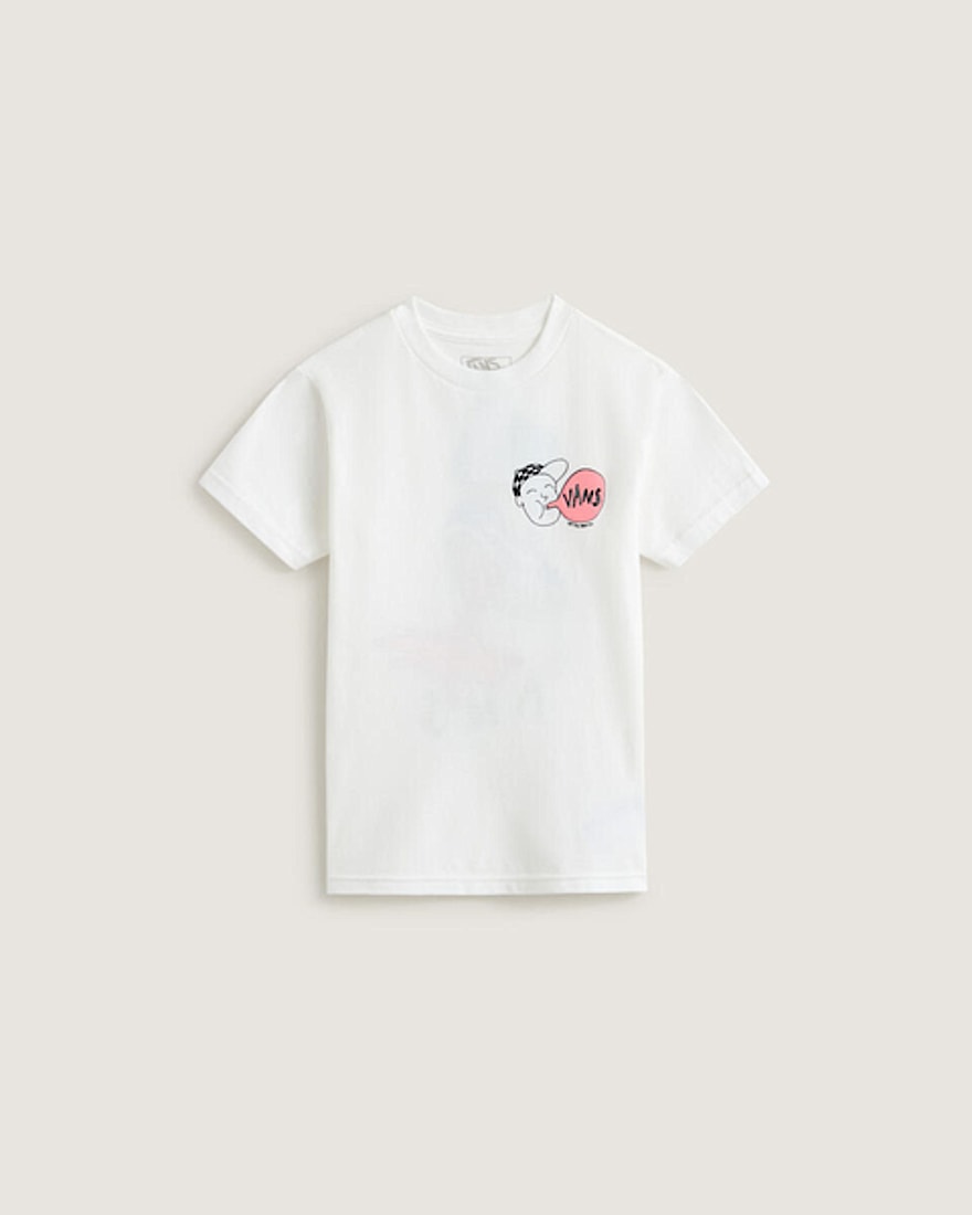 Little Kids Gum Sole TShirt VANS White HERO