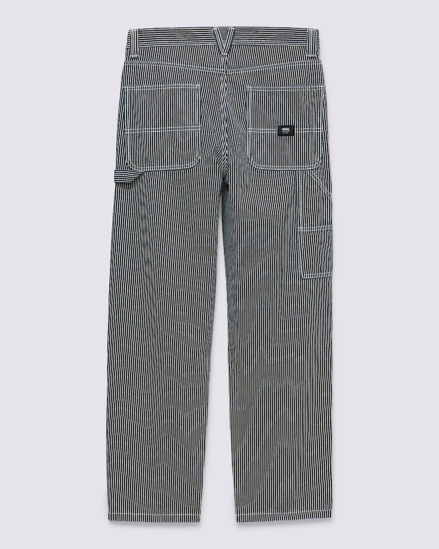 Drill Chore Carpenter Loose Pants VANS Indigo Blue ALT2