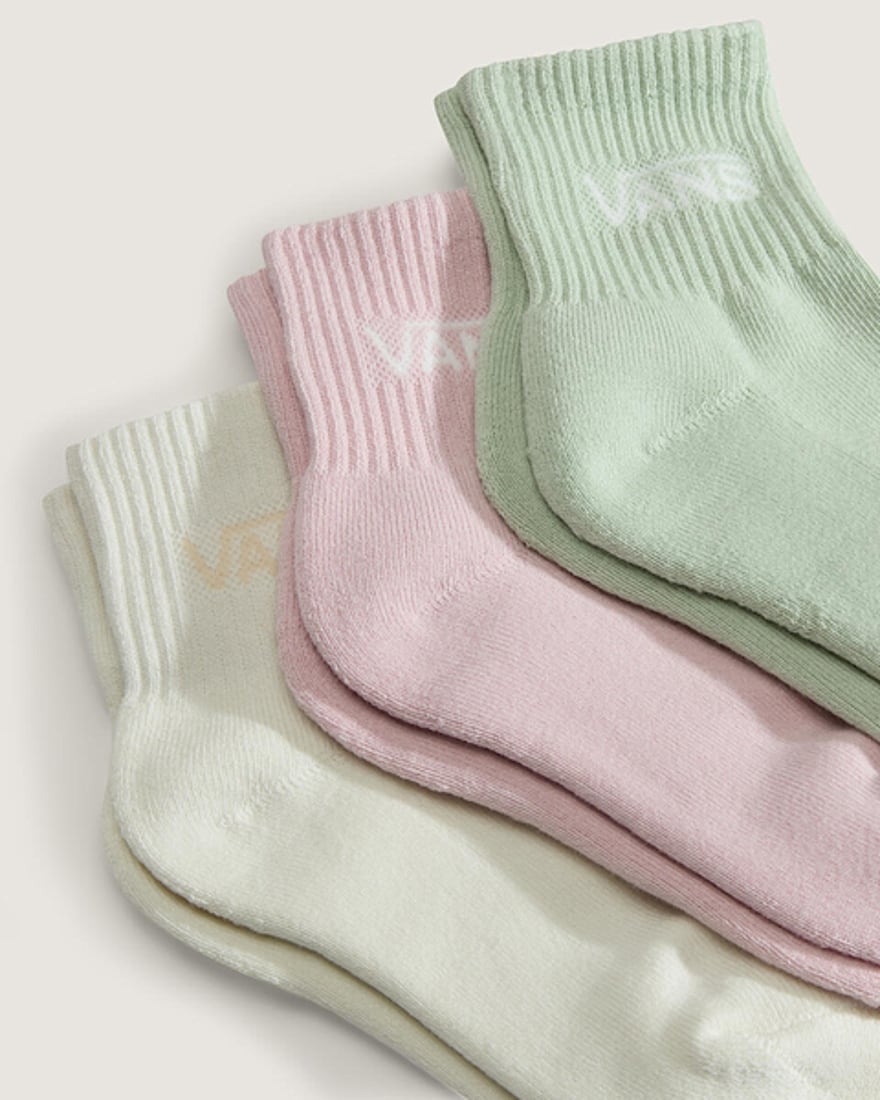 Kids Classic Half Crew Sock VANS Marshmallow ALT2