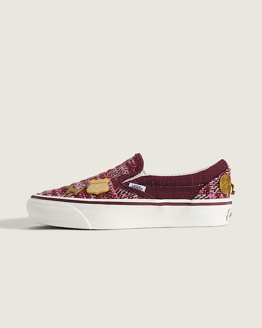 Premium Classic SlipOn Shoe VANS Brown  Pink HERO