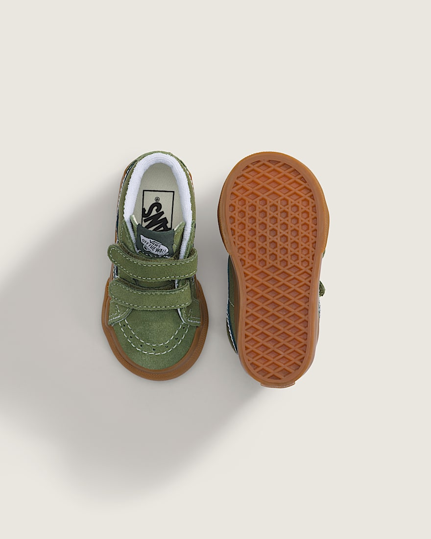 Toddler SK8Mid V Shoe VANS Gum Balsam Green ALT2