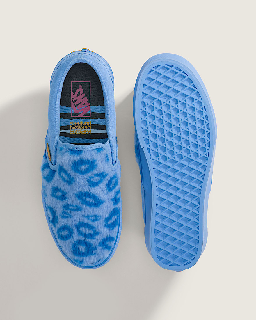 KPop Demon Hunters x Vans Classic SlipOn Shoe VANS KPop Demon Hunters Blue ALT2
