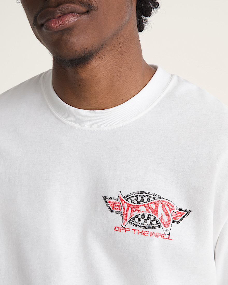 Faded Glory TShirt VANS White ALT4