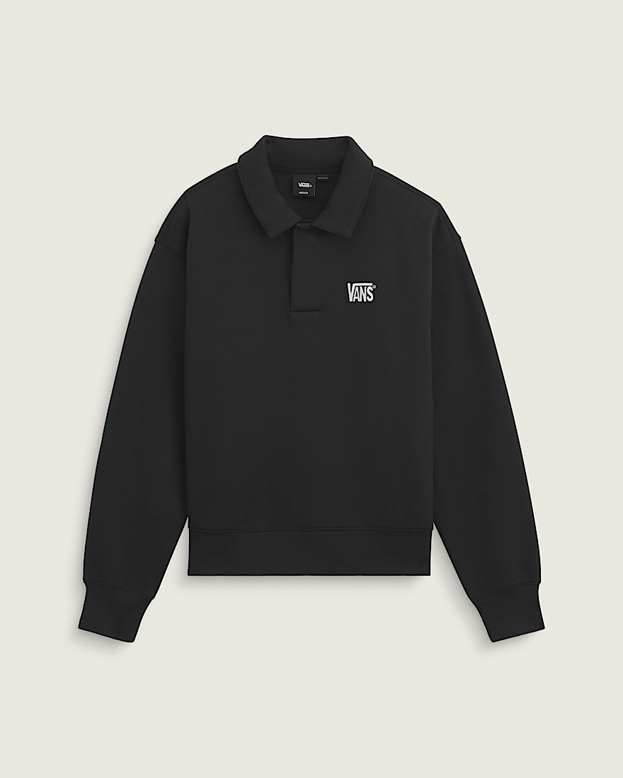 Polo Fleece Pullover VANS Black HERO