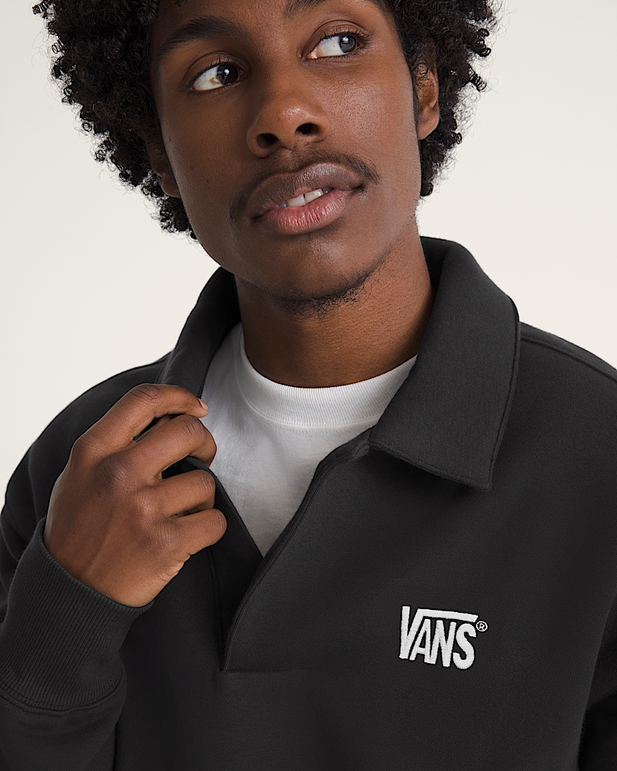 Polo Fleece Pullover VANS Black ALT4