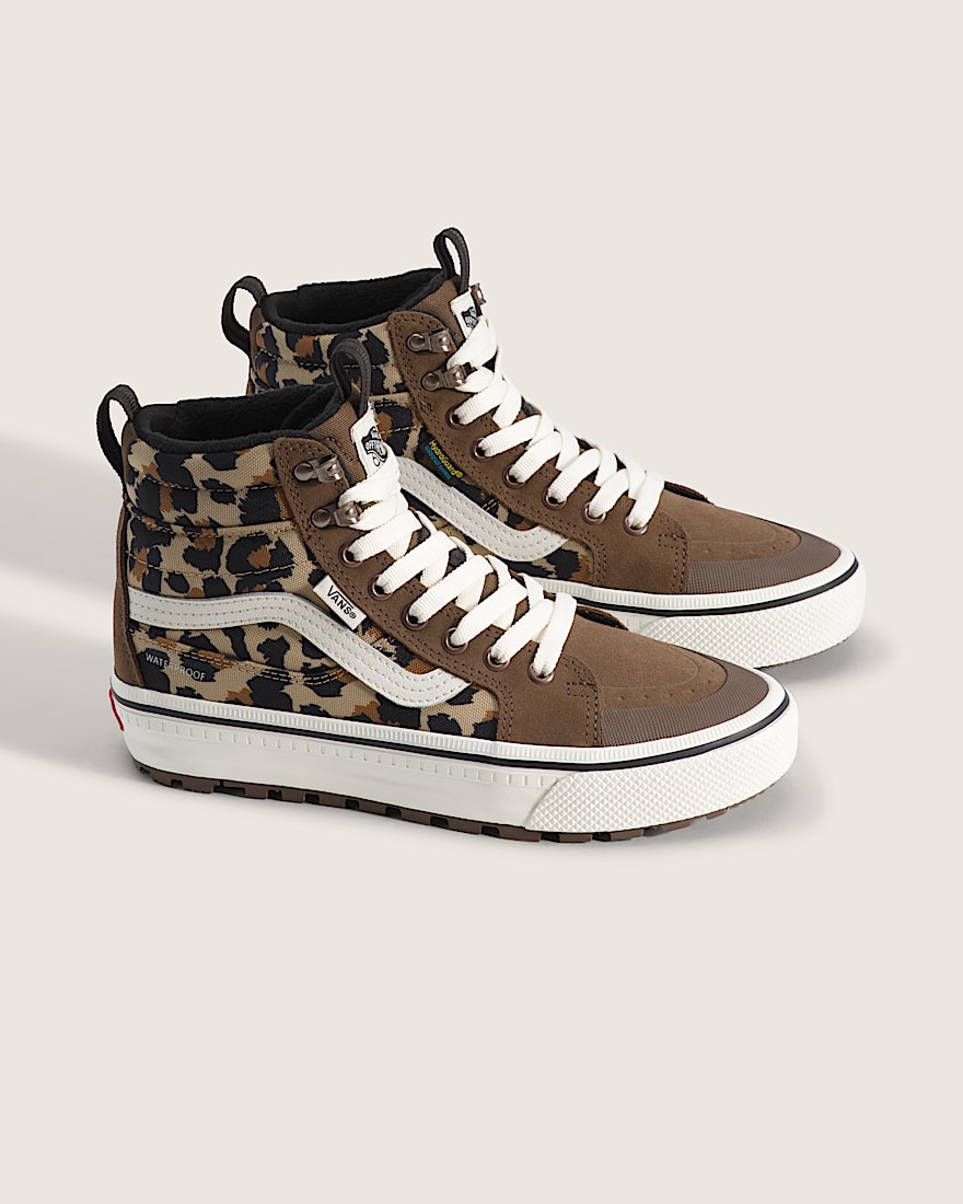 Sk8Hi Waterproof Insulated Shoe VANS Leopard Incense Beige ALT1