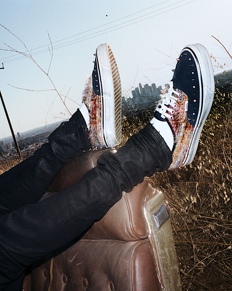 Premium Authentic Shoe VANS Blue  Multi ALT6