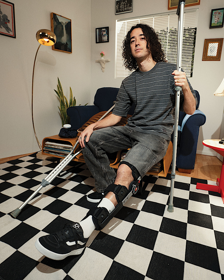 Skate Rowan Z3 Shoe VANS Black  White  Red ALT6