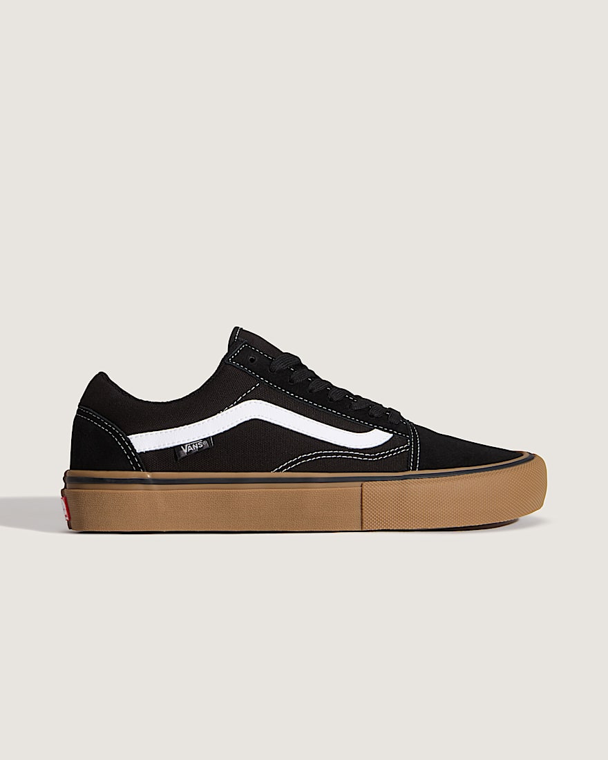 Skate Old Skool Shoe VANS Gum Black White ALT5