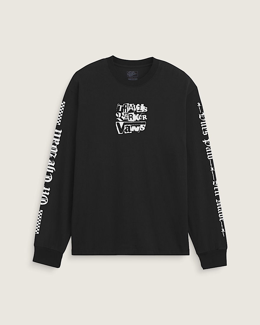 Vans X Travis Barker Long Sleeve TShirt VANS Black HERO