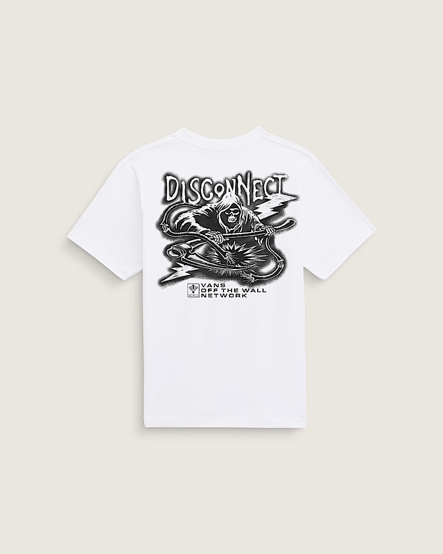 Disconnect TShirt VANS White HERO