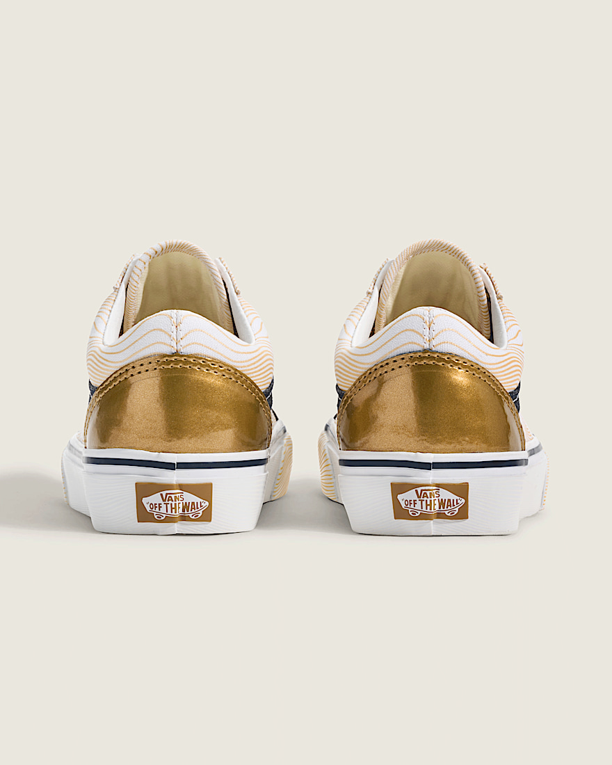 KPop Demon Hunters x Vans Big Kids Old Skool Shoe VANS KPop Demon Hunters Golden ALT3