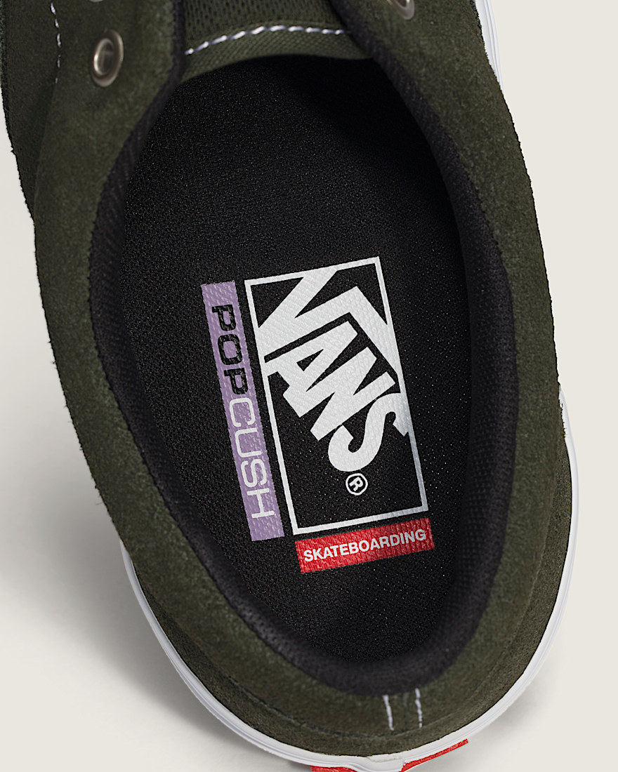 Skate Era Shoe VANS Obsidian Fern Green ALT4
