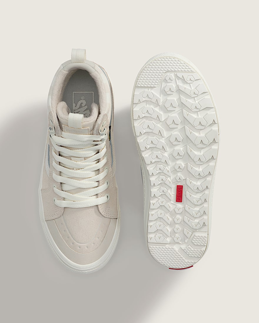 Sk8Hi Waterproof Insulated Shoe VANS Checkerboard Turtledove White ALT2