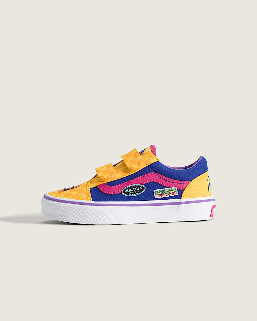 KPop Demon Hunters x Vans Little Kids Old Skool V Shoe VANS KPop Demon Hunters Rumi HERO