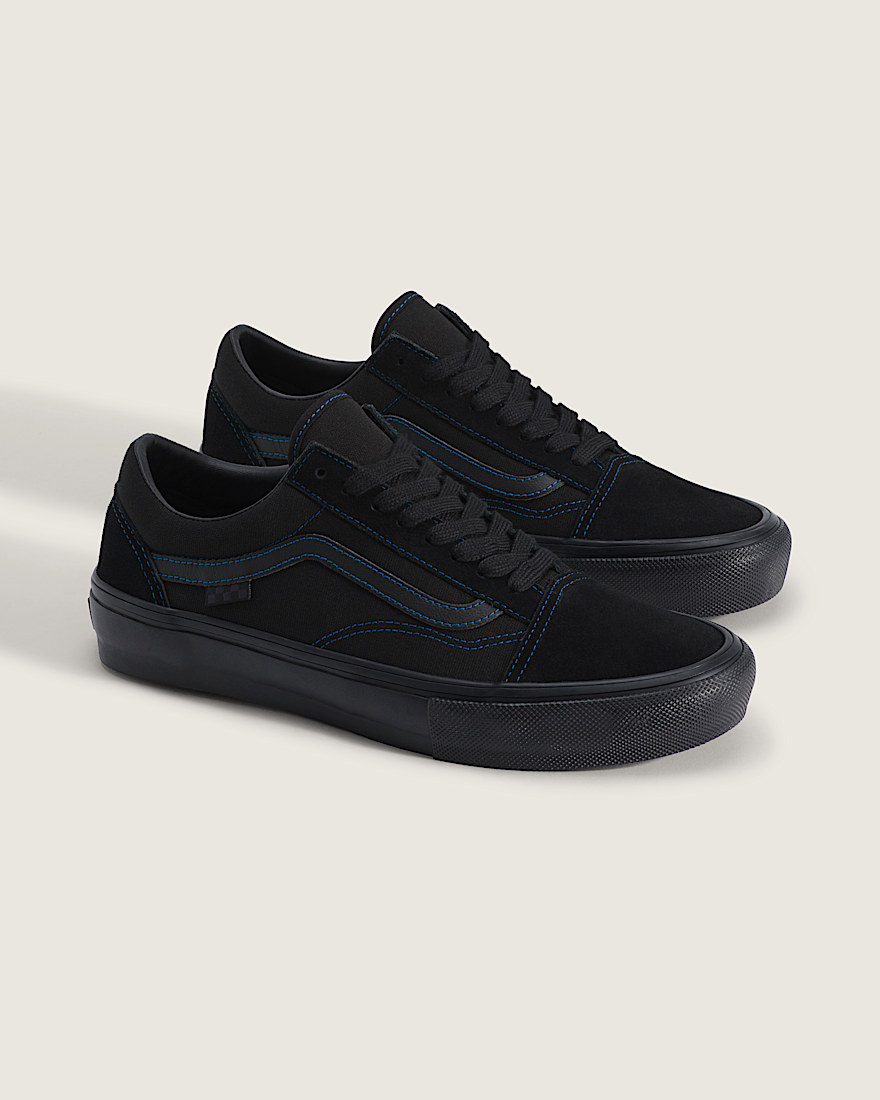 Skate Old Skool Shoe VANS Black  Classic Blue ALT1