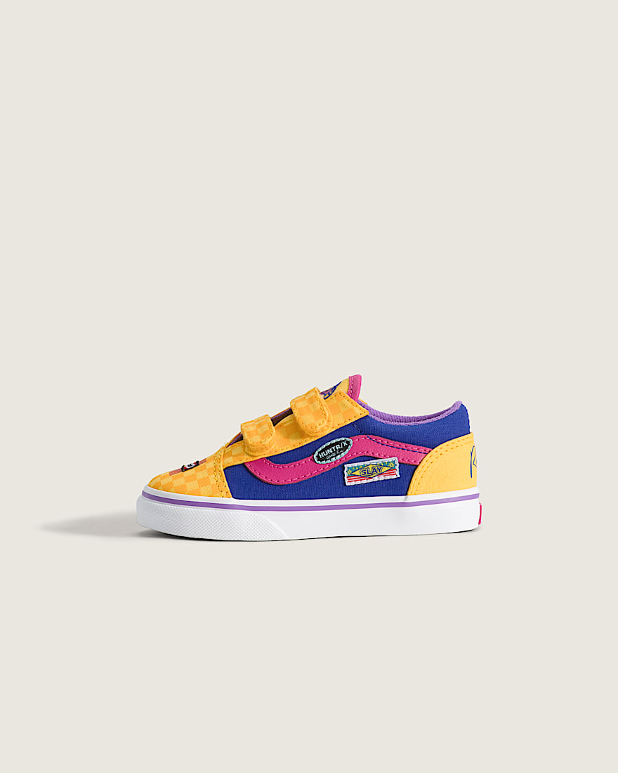 KPop Demon Hunters x Vans Toddler Old Skool V Shoe VANS KPop Demon Hunters Rumi HERO