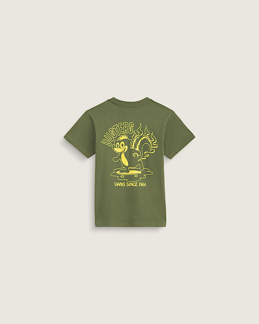 Little Kids Dusters TShirt VANS Green Balsam HERO