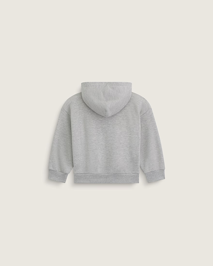 Little Kids Living Legend Zip Hoodie VANS Cement Heather Grey ALT1