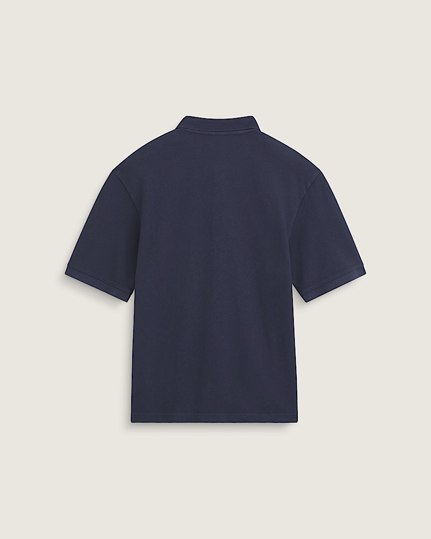 Vans X Rowan Z Polo Shirt VANS Parisian Night Blue ALT1