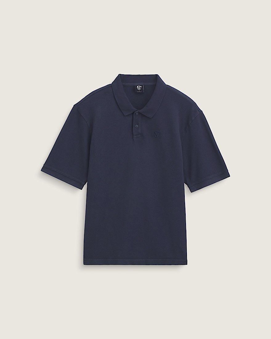 Vans X Rowan Z Polo Shirt VANS Parisian Night Blue HERO