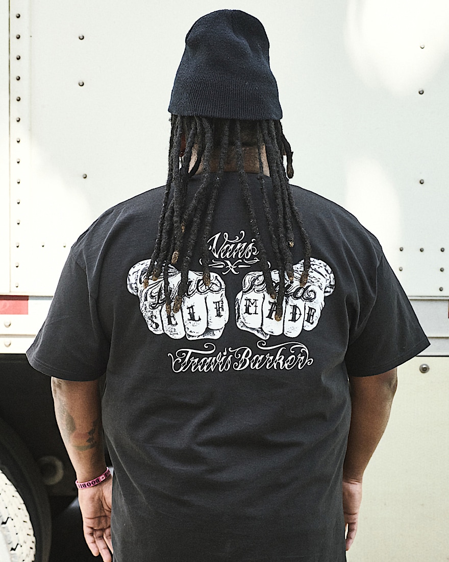 Vans X Travis Barker TShirt VANS Black ALT5