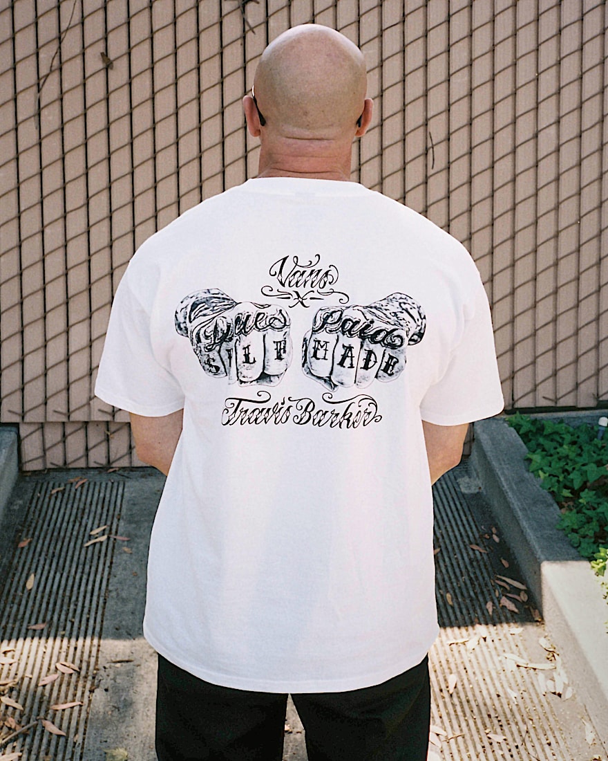 Vans X Travis Barker TShirt VANS White ALT5