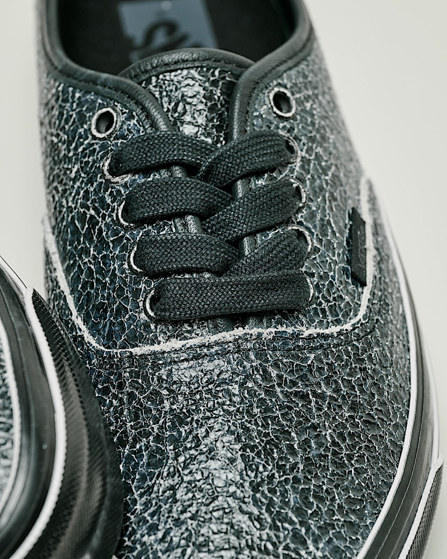 Premium Authentic Shoe VANS Overpaint Black  Black ALT4