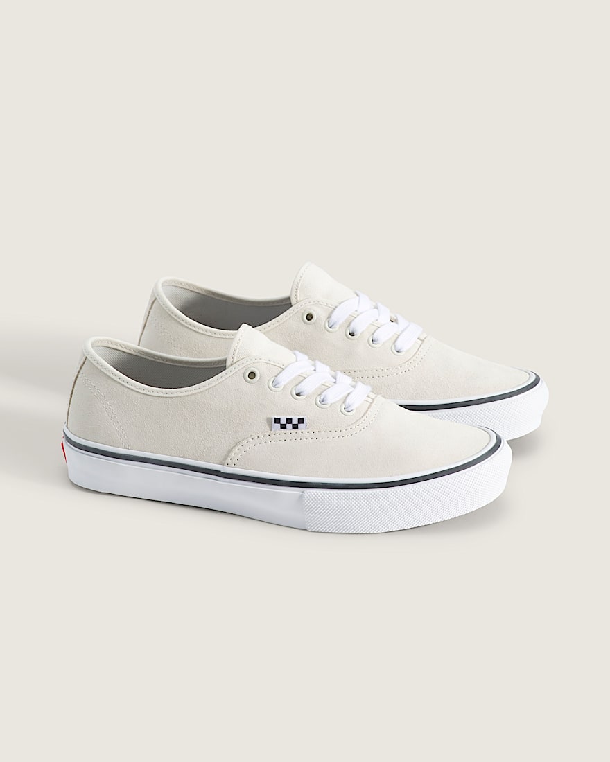 Skate Authentic Shoe VANS White  Gunmetal Grey ALT1