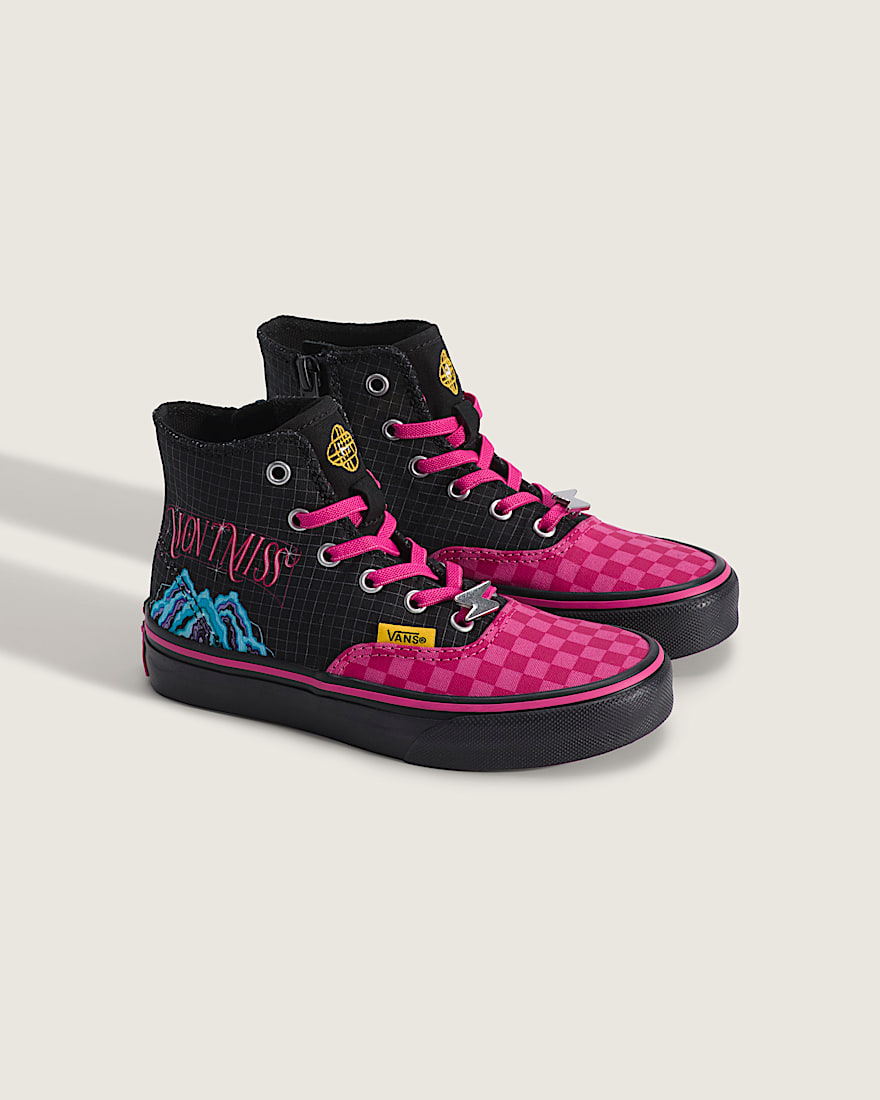 KPop Demon Hunters x Vans Little Kids Authentic Hi 20 Zip Shoe VANS KPop Demon Hunters Mira ALT1