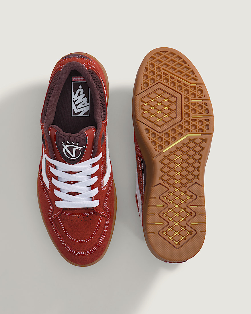 Skate Rowan Z3 Shoe VANS Gum Bordeaux Red ALT2