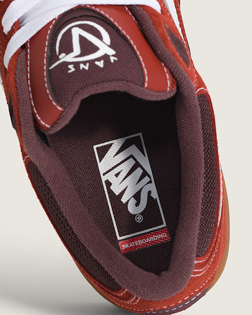Skate Rowan Z3 Shoe VANS Gum Bordeaux Red ALT4